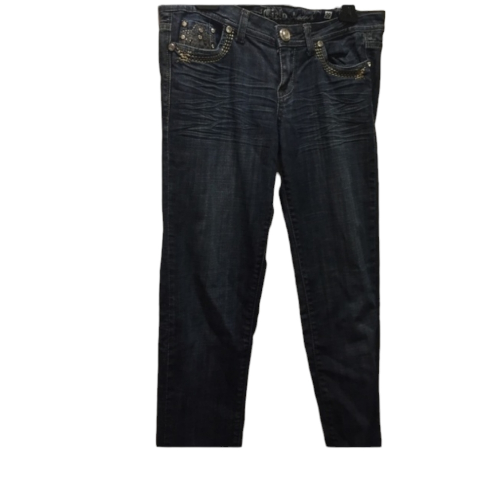 size 9 Cielo jeans with studded designer je